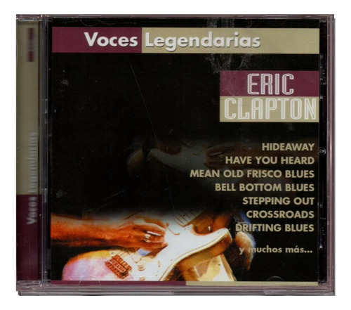 Cd Eric Clapton Voces Legendarias