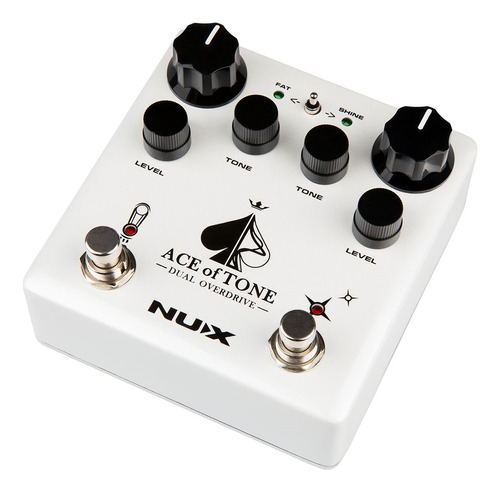 Nux Ndo-5 Pedal Overdrive Dual Guitarra Amplificador 9v Dc