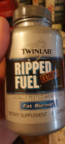 Ripped Fuel Twinlab! Extreme! 60 Cápsulas!el Mejor Quemador 