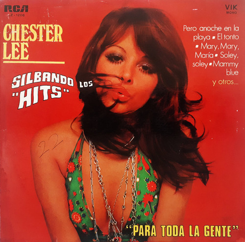 Chester Lee - Silbando Los Hits Para Toda La Gente Lp (Usado)