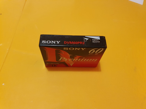 Cassette Sony Dvc Mini Dv Dv Premium Dvm60pr2 Minidv Japon