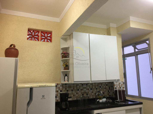 Imagem 12 de 14 de Apartamento Com 1 Dorm, Itararé, São Vicente - R$ 215 Mil, Cod: 2855 - V2855