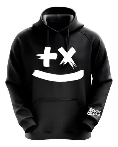 Polerón Negro Martin Garrix Diseño 2