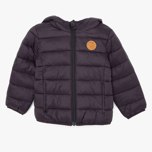 Campera Abrigo Parka Negro Niño Talle 2 Súper Abrigada Yamp