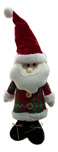 Boneco Papai Noel Em Tecido