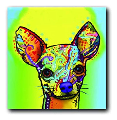 Imán Chihuahua Con El Arte Pop De Dean Russo