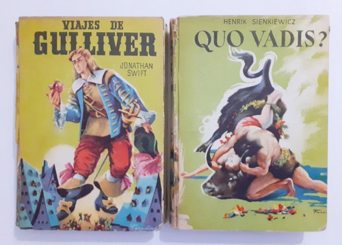 Viajes De Gulliver Y Quo Vadis 2 Libros Pack