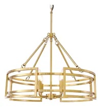 Comprar Tochic Candelabro Laton Cepillado 4 Luz Moderna Tambor Techo