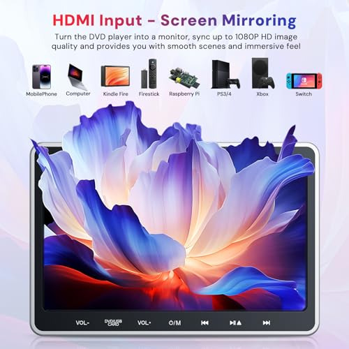 Pack Dvd Player Para Coche 10.1 Con Hdmi Y Usb