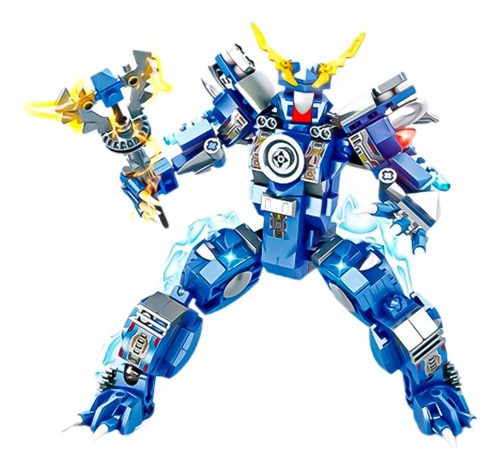 Dinosaurio Kit Robot Para Armar Robotica Jurassic Park 2 En1 Dinosaurio Azul