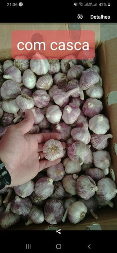 Imagem 4 de 4 de Atacado Alho N. 5 Excelente Qualidade. Caixa Com 10 Kilos.