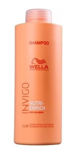 Shampoo Wella Invigo Nutri Enrich 1000 Ml  Professionals