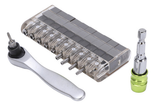 Juego De 12 Puntas De Destornillador Llave De Trinquete Er