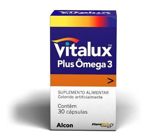 Vitalux Plus Omega 3 C/ 30 cápsulas originales