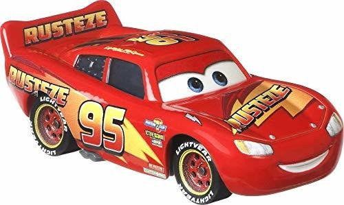 Carro De Disney Cars Toys Rust-eze Lightning Mcqueen, 1:55 