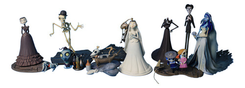 Lote 11 Figuras Miniaturas Corpse Bride Mcfarlane Toys (Usado)