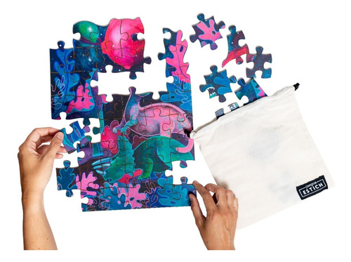 Juego Rompecabezas Puzzle Ilustrado Madera Dinosaurios