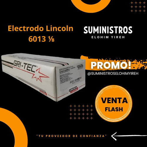 Electrodo 6013 1/8 Lincoln 