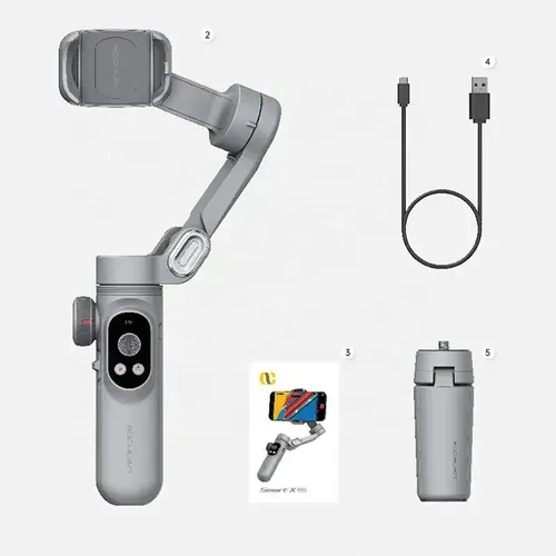 Estabilizador Celular Smart X Selfie Stick Creador Contenido Color Único