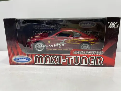 Carro Nissan Silvia S-15 2000 Reto Tokio Vinot A Escala 1 24