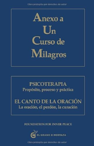 Libro Anexo A Un Curso De Milagros De Vvaa Grano De Mostaza