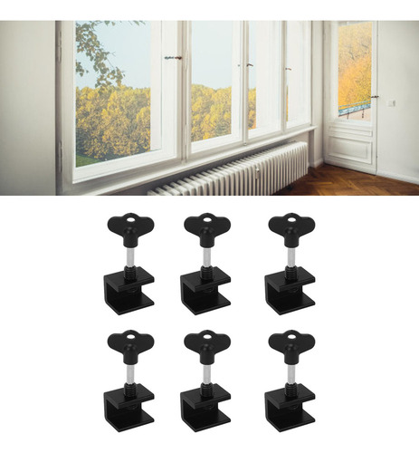 Y 6 Juegos De Cerraduras Corredizas Para Puertas Y Ventanas