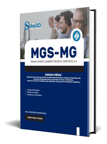 Apostila Concurso Mgs Mg 2024 - Ensino Médio