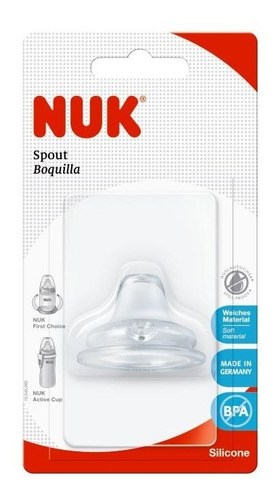 Repuesto Boquilla Silicona Vaso Active Cup First Choice Nuk