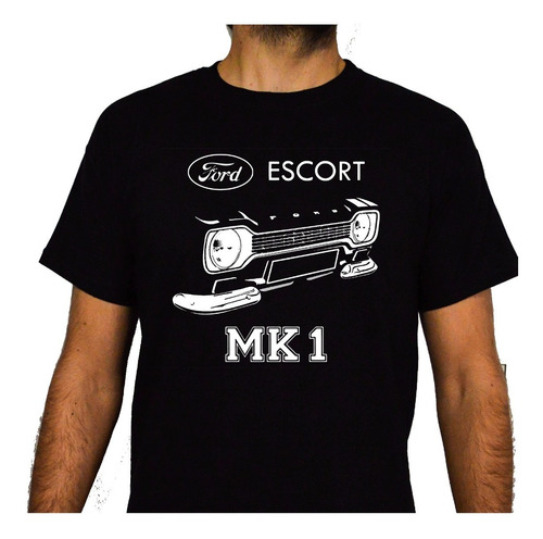 Imagen 2 de 4 de Remera Ford Escort Mk1