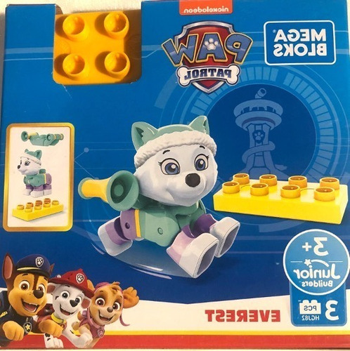 Mega Bloks \pawpatrol Set Cachoros 1 Figura \ Caja 3 Pzas