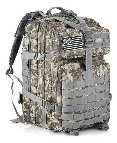 Mochila Táctical Digital Camo 40lt. Tienda R&b!!