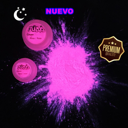 Glow In The Dark Fuba - Pigmento En Polvo - 10gr Premium -