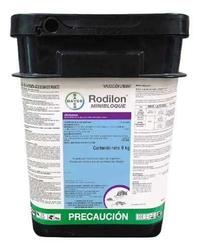 Rodilon Minibloque Cubeta De 9 Kg Sellada Original