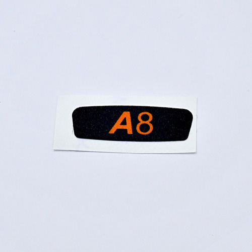 Etiqueta Frontal Inferior Para Radio Mag One A8 (modelo)