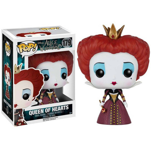 Funko 6712 Pop Disney Alicia Reina De Corazones