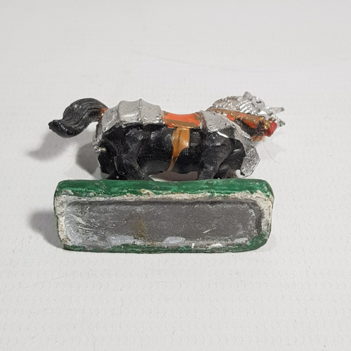 Antiguo Soldado Plomo Caballo Armadura Pintura Mag 61226 (Usado)