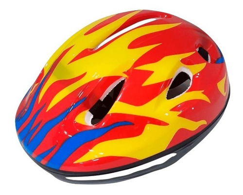 Casco Protector Infantil Rojo Sports Helmet