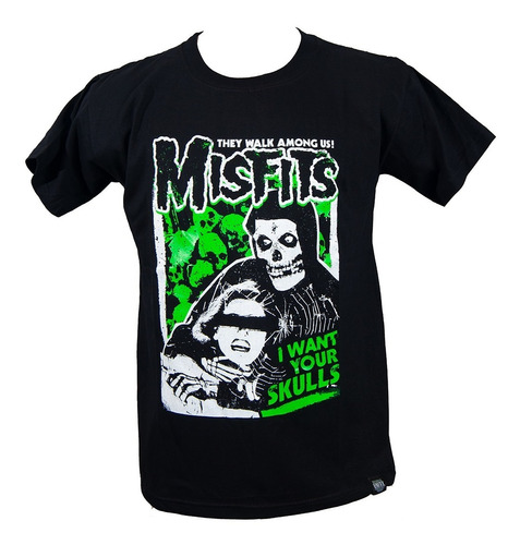 Misfits - I Want Your Skulls - Remera