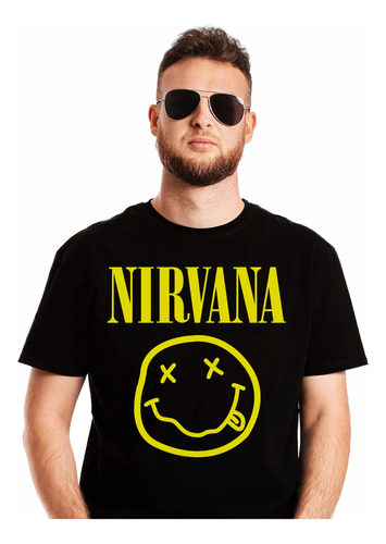 Nirvana Logo Sonrisa Rock Alternativo Grunge Abominatron