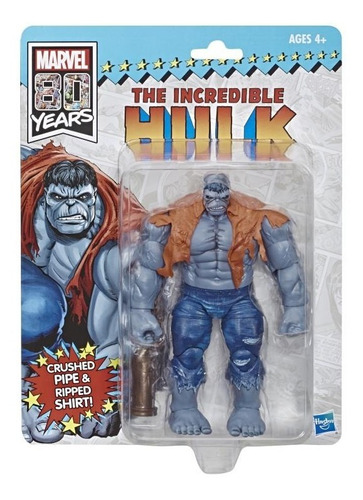 Grey Hulk Gris Marvel Legends 80th Anniversary Aniversario