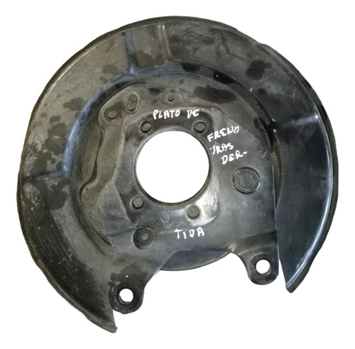 Plato De Freno Trasero Derecho Nissan Tiida 