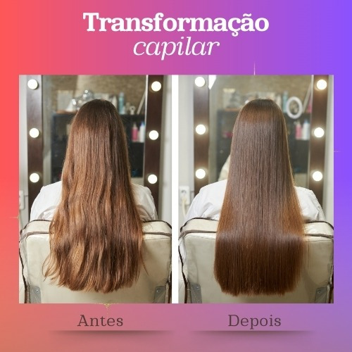 Kit Capilar Liso Com Força + Descansa Cabelo Beleza De Salão