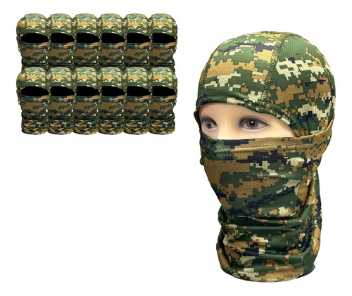 Pack 12 Balaclava Pasamontañas Protector Tactico Bandana  