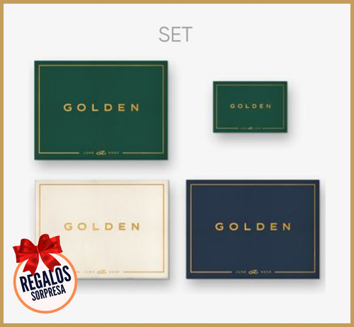 Album Jungkook ( Bts ) Golden ( Set + Weverse Ver ) + Pob