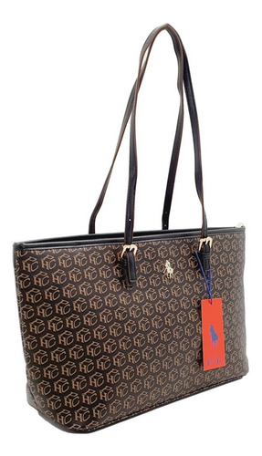 Imagen 2 de 6 de Bolsa Hpc Polo Tote Signature Negra
