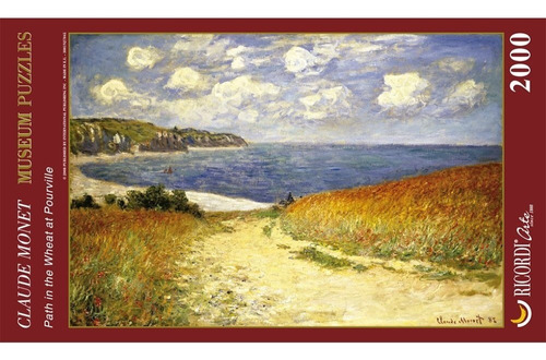 Rompecabezas Monet Camino En Los Campos De Trigo 2000 Piezas