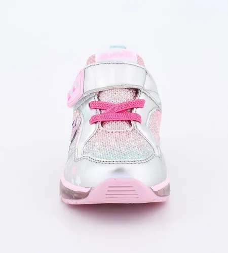 Zapatillas Disney Minnie Mouse Con Luces Footy Boton On off