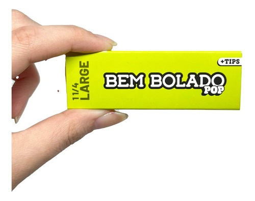 Caixa Seda Bem Bolado Pop Mini Size + Piteira