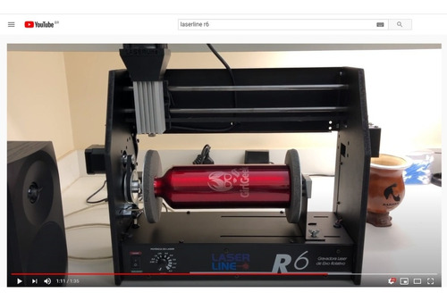 Gravadora Laserline R6 Rotativa(cilindrico) 10x Frete Gratis