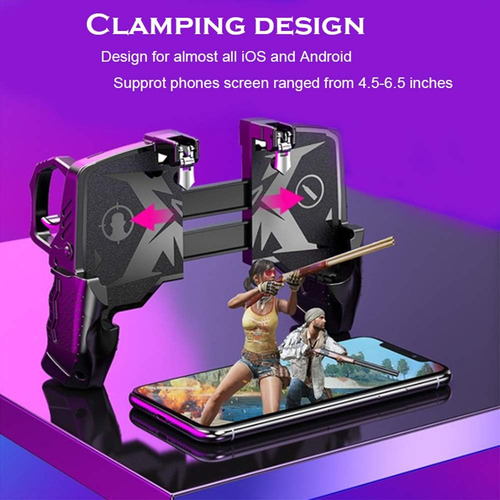 K21 Mobile Game Controller Para Pubg/call Of Duty/fortnit...
